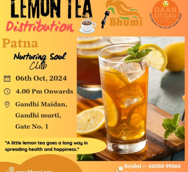 Lemon Tea Serving Drive