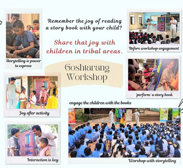 Fund raising: QUEST’s Initiative to perform stories for Rural & Tribal children to promote Literacy and book reading