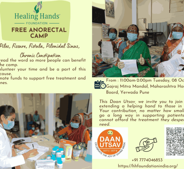 Free Anorectal Health Camp (Piles, Fissure, Fistula,Pilonidal Sinus, Chronic Constipation)